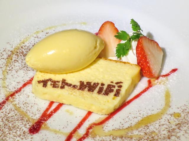 画像: スフレチーズケーキとメイプルシロップのアイスクリーム