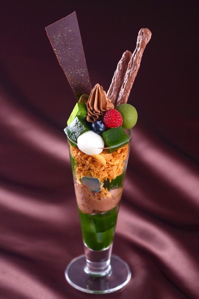 画像: 「抹茶チョコレートパフェ」