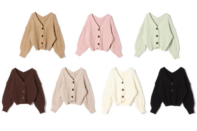 画像2: Heatherからカフェドリンクのように美味しそうなカラーリングのニット"YUMMY KNIT"が登場