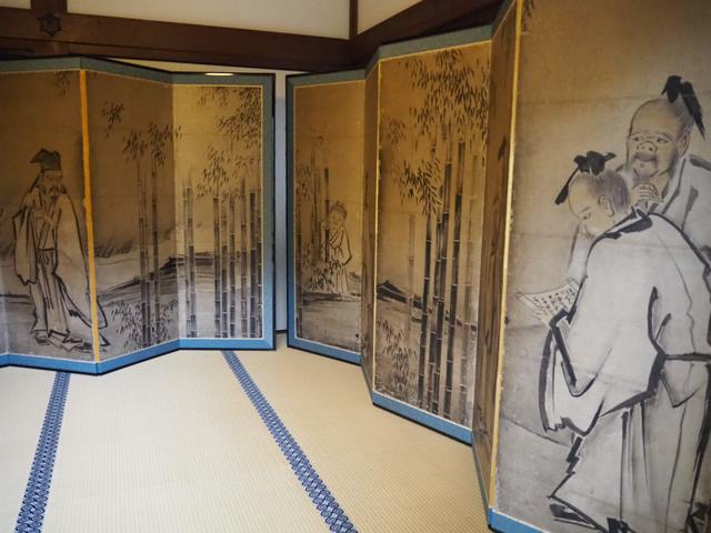 画像: 一枚一枚、繊細ですがどこか迫力を感じることができる絵でした。 ※通常撮影禁止です