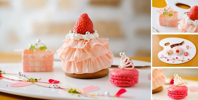 画像: 春をイメージさせるピンクを基調に、甘酸っぱいいちごに甘さ控えめのホワイトチョコが絶妙な味わいを演出します。