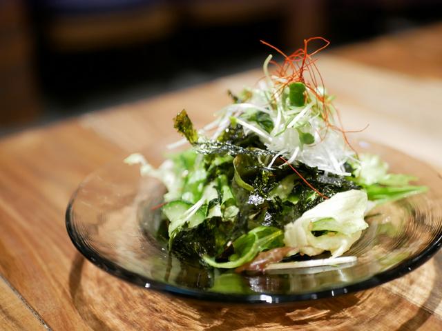 画像: 韓国海苔たっぷりチョレギサラダ