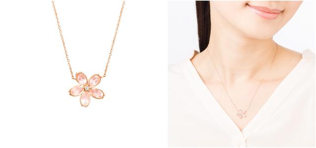 画像: K10PG/Rose Quartz Necklace ¥34,000+Tax
