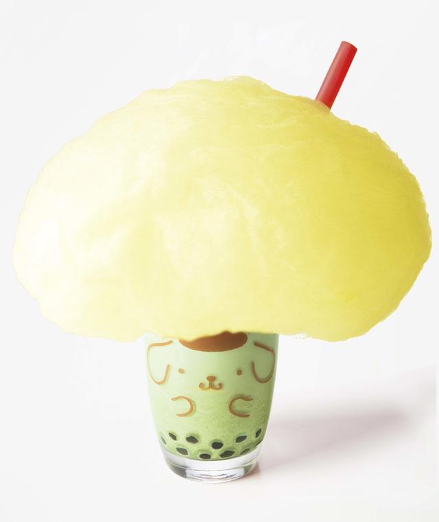 画像5: ポムポムプリンカフェで直径45cmカラフル綿あめが新発売!