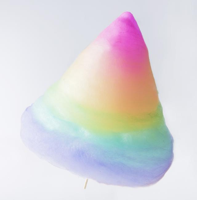 画像2: ポムポムプリンカフェで直径45cmカラフル綿あめが新発売!