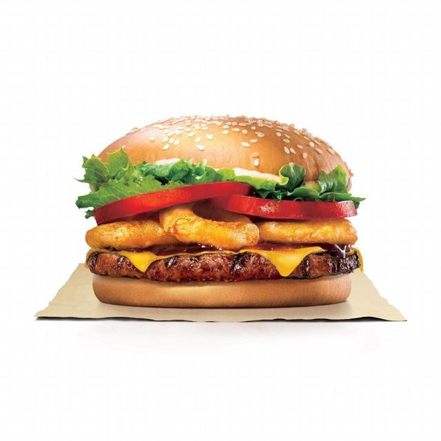 画像: 『オニオンリング&チーズWHOPPER』 単品:640円 セット: 990円