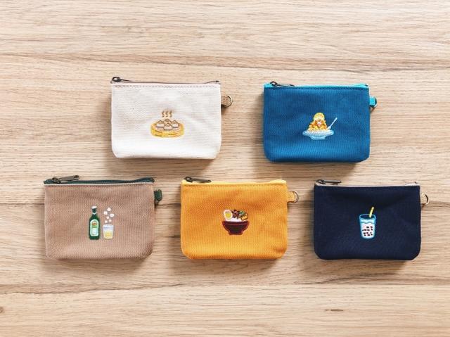 画像: 台湾B級グルメ刺繍コインケース 1,854円(税込・送料込) jp.pinkoi.com