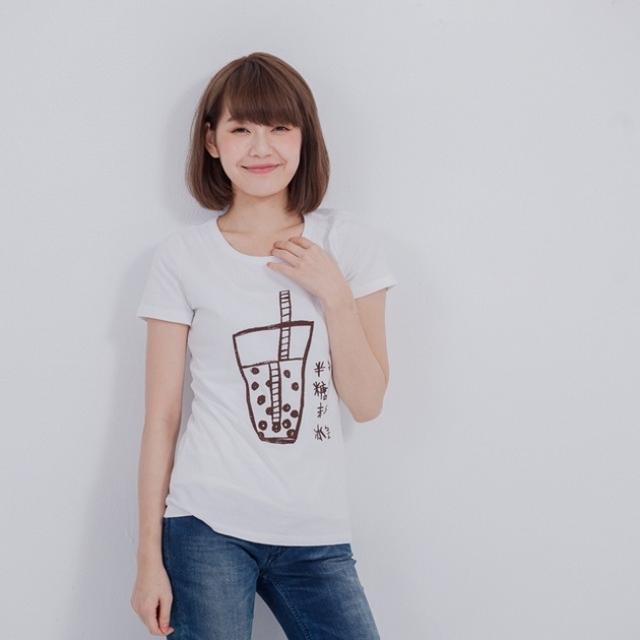 画像: タピオカTシャツ 4,085円(税込・送料込) jp.pinkoi.com