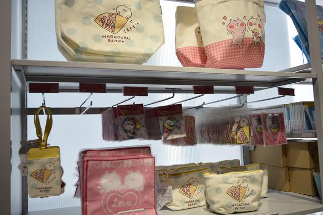 画像: 原宿店限定のクレープ×うさまるアイテム