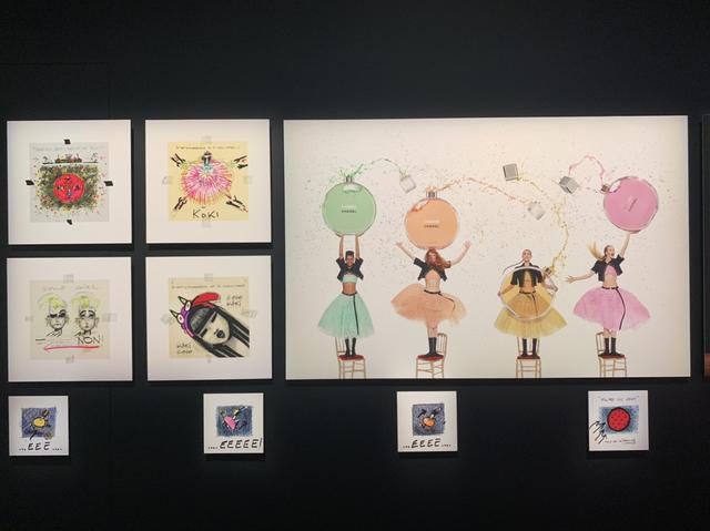 画像: ジャン=ポールの広告作品も展示