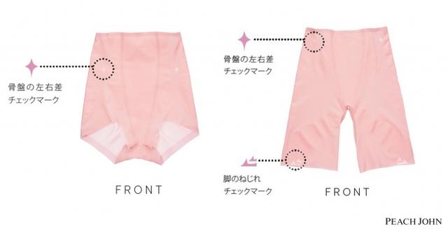 画像4: PEACH JOHNとスポーツジム「メガロス」が異例のコラボランジェリーを開発!
