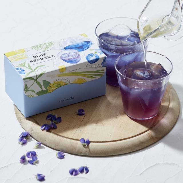 画像2: ピンクとブルーのハーブティーなど夏のお茶3 種