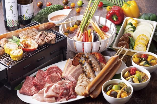 画像2: 東京ベイを一望できる「UMIKAZE TERRACE」で“手ぶらバーベキュー”