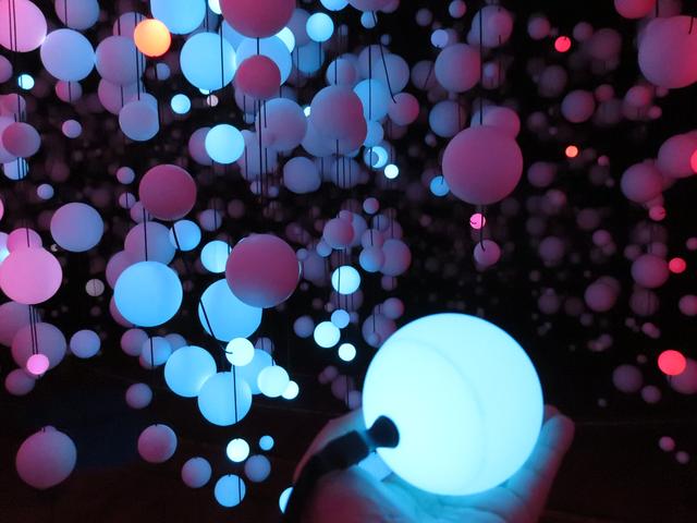 画像1: 光の川のイルミネーション dot river (ドットリバー)