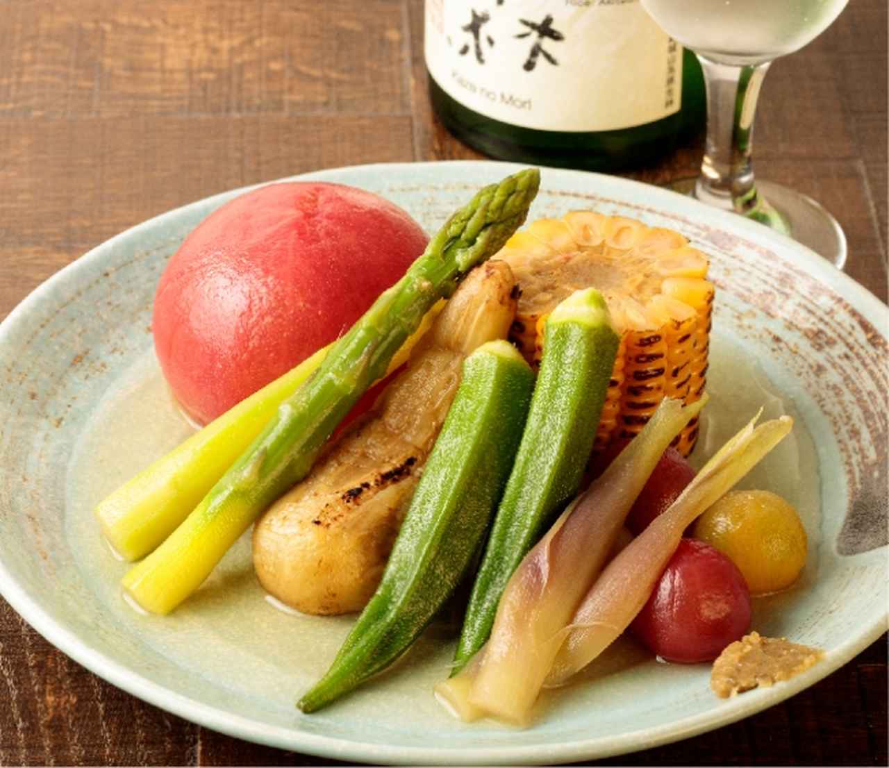 画像: 夏野菜おでん- 冷製仕立て- 1,200yen