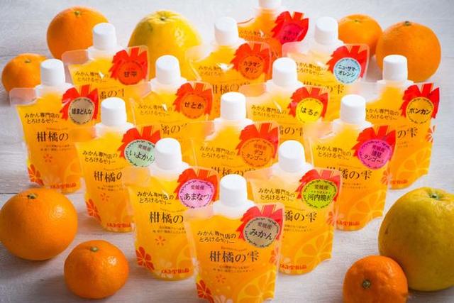 画像1: 愛媛産柑橘の果汁をふんだんに使用したとろけるゼリー、夏季限定で全12種類のセットが登場!