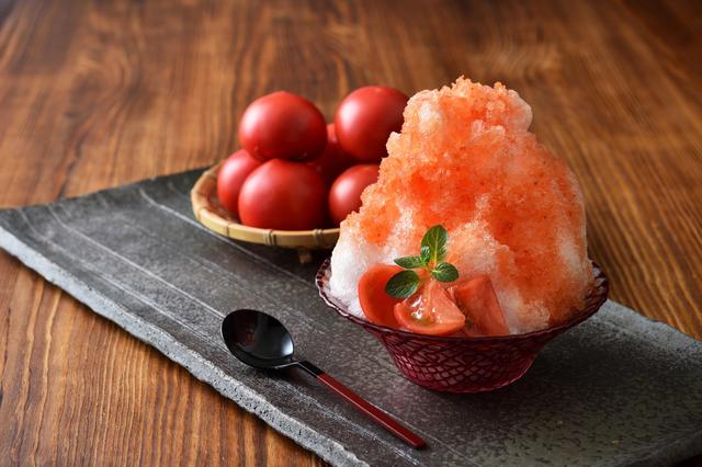 画像: トマト尽くしかき氷:界 阿蘇(大分県・瀬の本温泉)