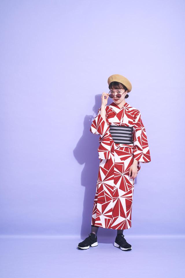 画像: 浴衣で個性を演出したい人必見!モダン浴衣の着こなしコーディネート