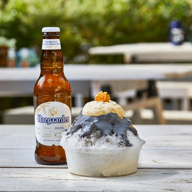 画像2: Hoegaarden BEER GAARDEN 一日20食限定「かき氷の女王」監修メニュー!海苔×レアチーズ!? 白ごま×みそ×メープル!?ヒューガルデンとペアリングした 新しいかき氷が登場