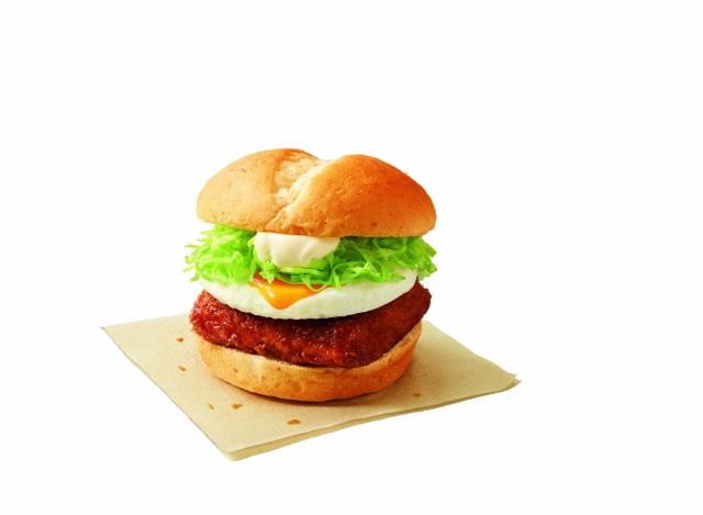 画像: 「月見和風チキンカツサンド」