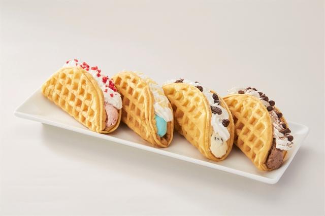 画像: 「ワッフルバターサンド」 ■単品 各¥380(税込) ■全4種詰め合わせセット¥1,200(税込) ※キャンペーン終了後は¥1,500(税込)