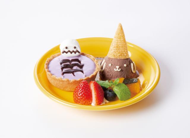 画像4: ポムポムプリンカフェの『ハロウィンメニュー』 真っ赤に変わる「ドラキュラパスタ」など ビビッドなカラフルメニューが登場!