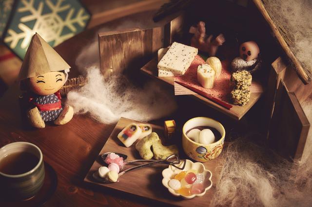 画像: 青森の郷土菓子を味わう雪ん子こんびり