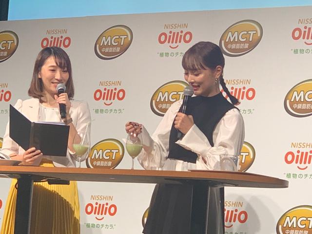 画像: MCT入りグリーンスムージー