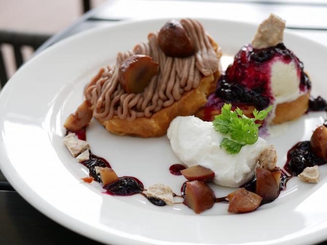 画像: マロンフレンチトースト(1150円)