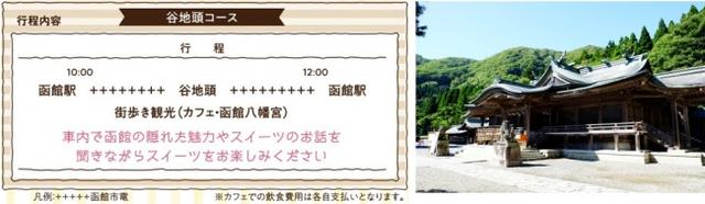 画像5: 貸切列車でスイーツ堪能&路地裏まち歩き!異国情緒溢れる街並みを巡る「函館スイーツ電車」、出発進行!