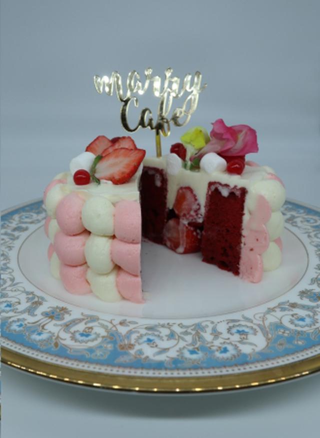画像4: クリスマスケーキが初登場!フォトジェニックなケーキを作って食べられる「marryカフェ」