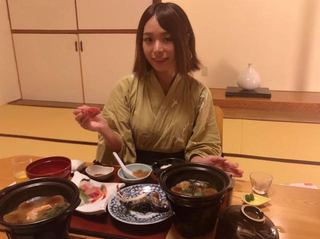 画像1: 夕食は憧れのお部屋食♡