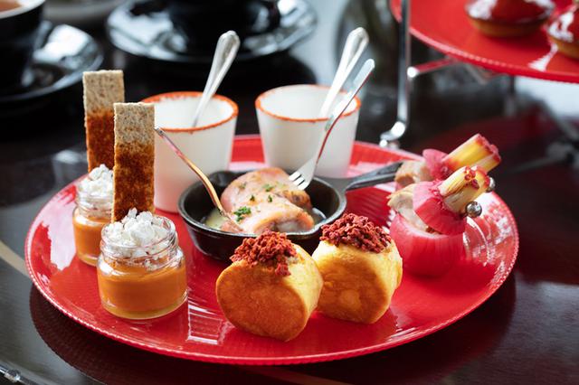 画像4: 【東京マリオットホテル】「TOKYO RED Afternoon Tea(トウキョウ レッド アフタヌーンティー)」レッドカラーに染まる華やかなスイーツ&セイボリー