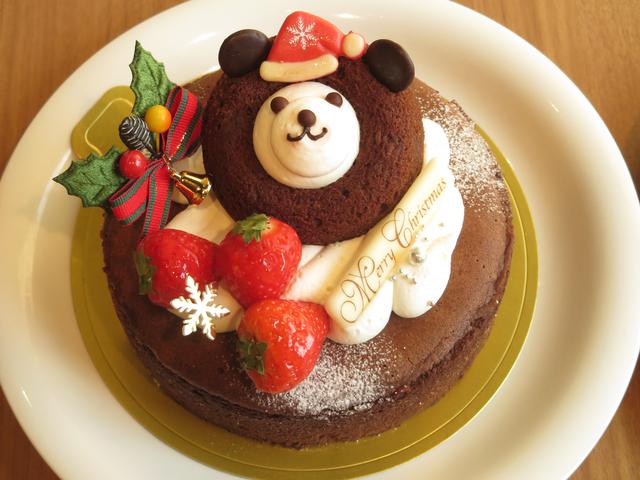 画像: クリスマスベア ガトーショコラ