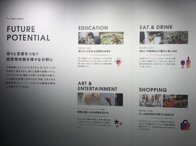 画像3: 香りを通じた様々な体験