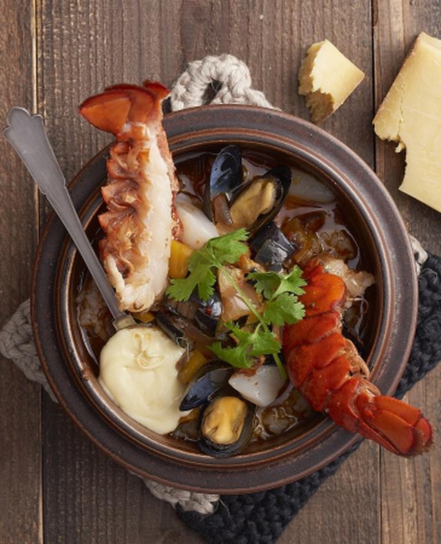 画像: ランチタイム限定 「熱々!オマール海老のスパイシーブイヤベースリゾット」