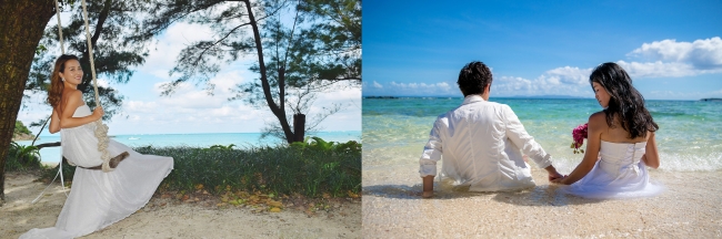 画像2: 水中でのウエディングが叶うマリンドレス・ALLIES、石垣島で“マリンフォトウエディング”をスタート