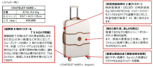 画像4: 【日本本格上陸】ヨーロッパで最も売れているフランスの老舗スーツケースブランド『DELSEY』