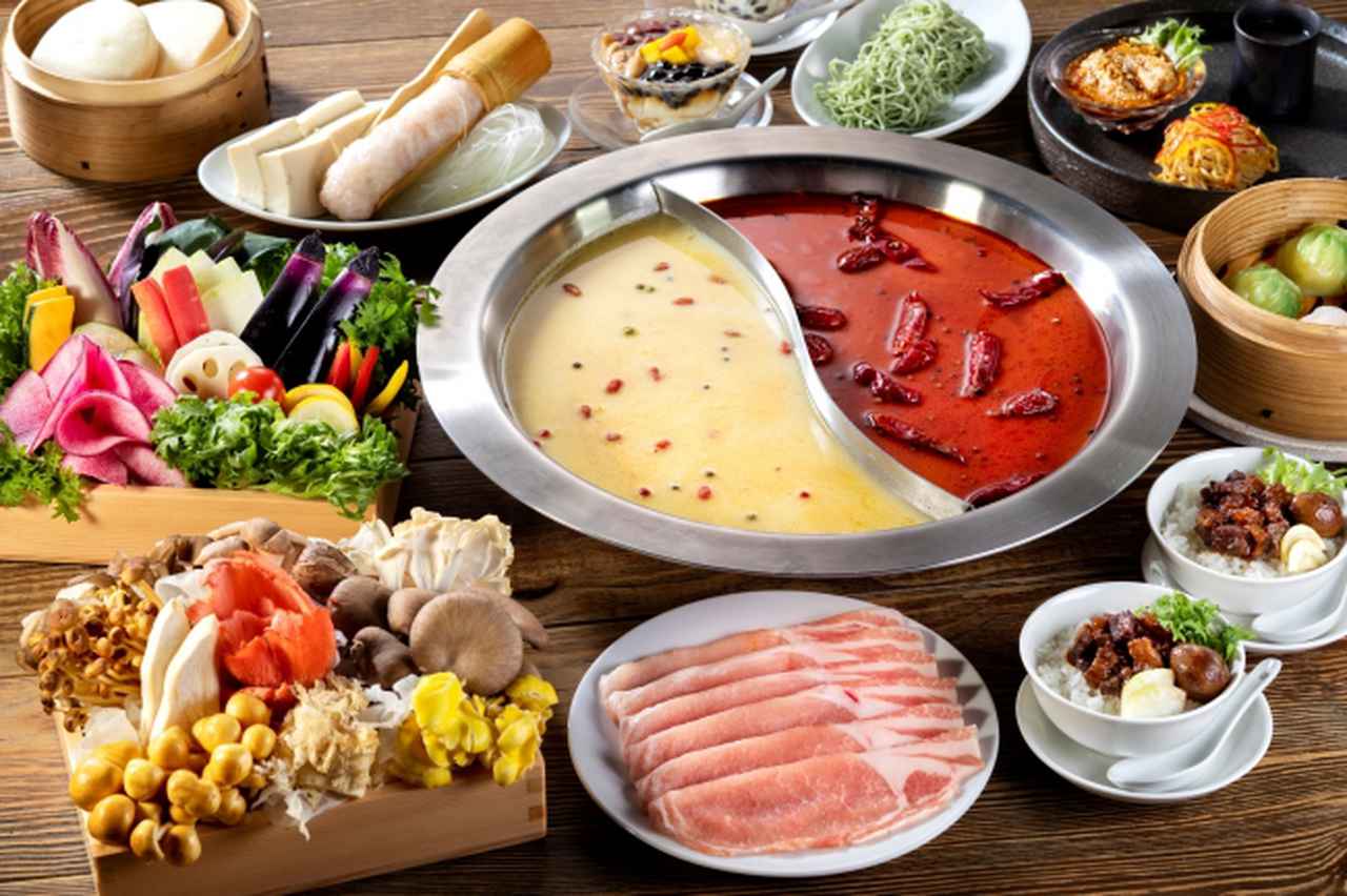 画像: 写真は香火鍋4,000円 2名分の一例です