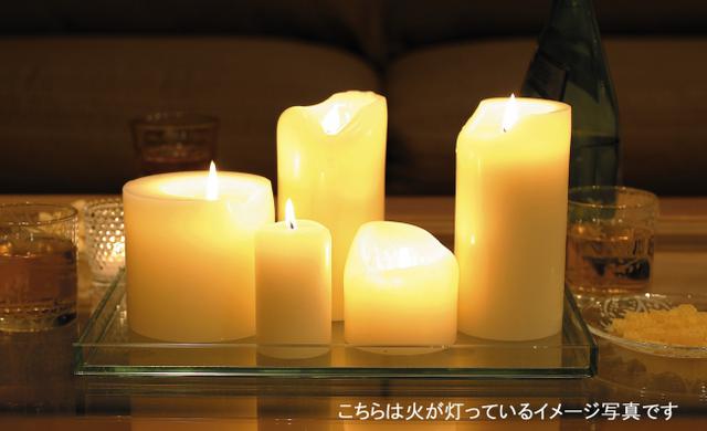 画像5: ウッドの質感を表現した柔らかで自然な色味のピラーキャンドルが登場!