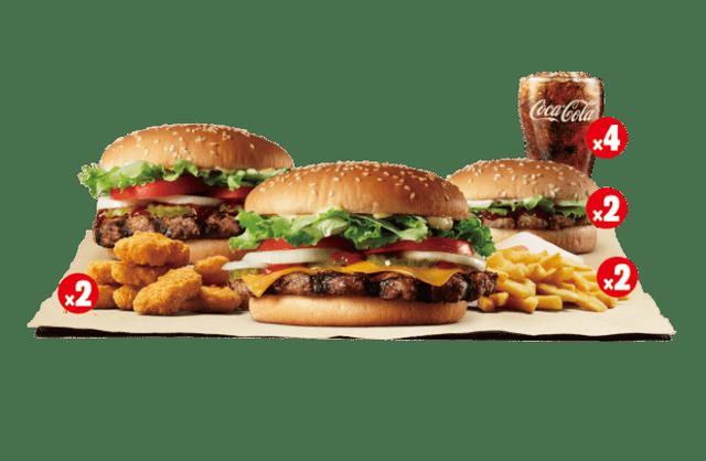 画像3: 家族みんなで一緒におうち時間を楽しもう!バーガーキング® からテイクアウト・デリバリー限定のお得なバラエティセットが新登場!