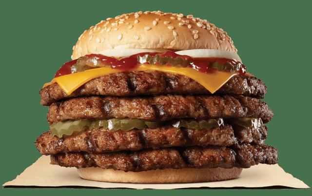 画像2: バーガーキング® のあの『超ワンパウンドビーフバーガー』に「ストロング」が登場!