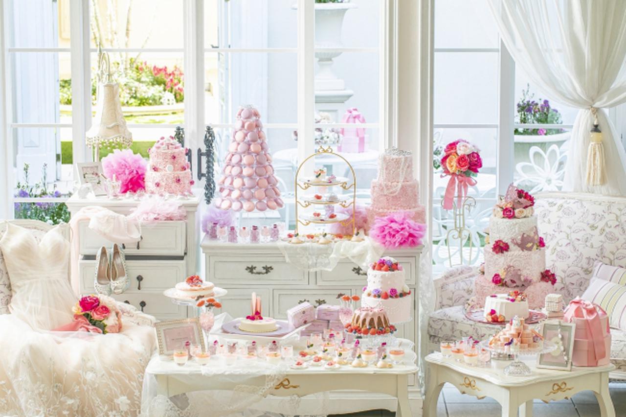 画像1: ロマンチックな世界でマリーアントワネットが愛したピンク色のスイーツをとことん食べ尽くす!『マリーアントワネットのSWEETS PALACE』