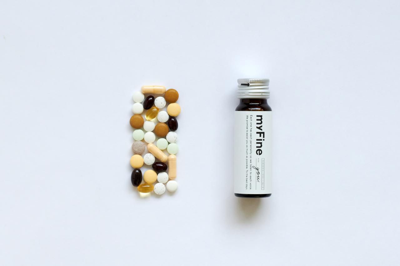 画像: 必要な栄養をオーダーメイドで。パーソナライズリキッド「myFine」が新発売!