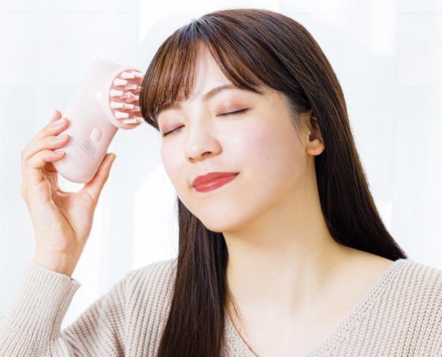 画像: お部屋でも、お風呂でも!心地よい微振動でどこでもヘッドスパ「Toffy Beauty 振動ヘッドスパ」