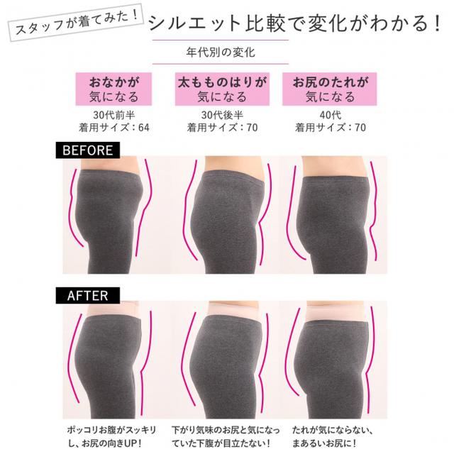 画像2: こんなに変わる!着用ビフォーアフター