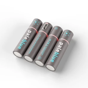 画像3: <国内初!>エコフレンドリーなUSB充電式乾電池『Pale Blue』の日本正規輸入が決定