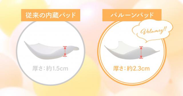 画像2: お手軽価格なのに、カワイイ。「バルーンブラ Tre la torta (トレラトルタ)」