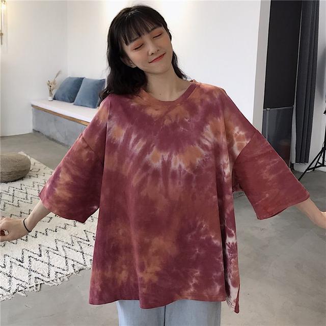 画像2: タイダイ染め ビッグサイズTシャツ