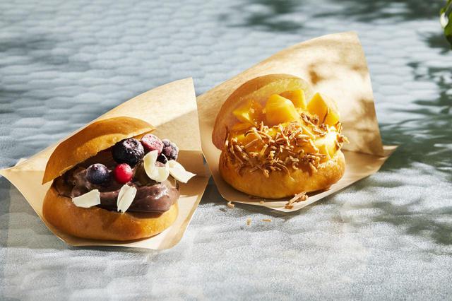 画像1: こだわりが詰まった”夏にパンを楽しむ“プリンチ®のデザート 『ブリオッシュ コン ジェラート “ダークチョコレート”』『スフォリアテッラ ジェラート パルフェ “マンゴー”』